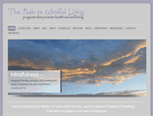 Tablet Screenshot of mindful-path.com